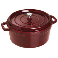 Staub - La Cocotte rund Ø 28 cm, grenadine,...