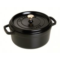 Staub La Cocotte round Ø 26 cm, black, 40509-310 /...