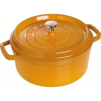 Staub - La Cocotte rund Ø 24 cm, senfgelb,...