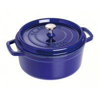 Staub - La Cocotte rund Ø 22 cm, dunkelblau,...