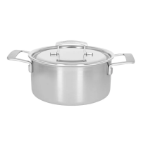 Demeyere Industry - pot with lid, Ø 22 cm, 4 L,...