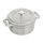 Staub La Cocotte round Ø 10 cm, white truffel, 40501-408 / 11010107
