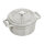 Staub - La Cocotte round Ø 10 cm, white truffel, 40501-408 / 11010107