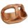 Nut bowl with root handle, olive wood, ca. 20 x 12 cm, 14192