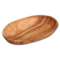 Schale oval Olivenholz, ca. 14 x 8 cm, Art. Nr. 14202