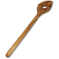 Kochlöffel spitz mit Loch Olivenholz, ca. 30 cm,...