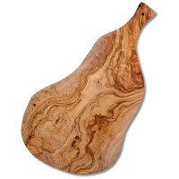 Cutting board olive wood, natural cut, ca. 60 x 21 cm,...