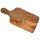Cutting board olive wood, rounded, ca. 27 x 12 x 1.3 cm, 14171