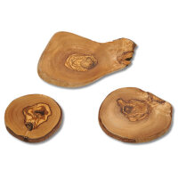 Minibrett Olivenholz Naturschnitt, ca. 6-8 cm, Art. Nr....
