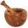 Mortar olive wood medium, Ø ca. 10 cm (3.9 ), 14161