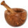Mörser mittel Olivenholz, Ø ca. 10 cm, Art. Nr. 14161