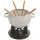 Staub - Fondue-Set, Ø 20 cm, weisser Trüffel, 40505-354 / 140020107