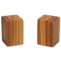 Salz + Pfefferstreuer Olivenholz, ca. 4 x 4 x 6 cm, Art....