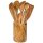 Quiver with 6 pcs accessories olive wood, 14215
