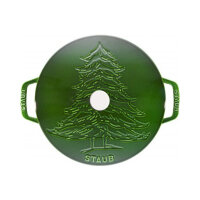 Staub - Cocotte / Bräter Baum-Dekor, Ø 24 cm,...