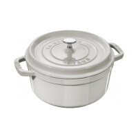Staub - La Cocotte rund Ø 18 cm, weisser...
