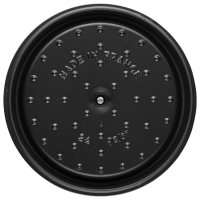 Staub La Cocotte, Ø 24 cm, round, high, black, 40502-285 / 12502423