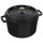Staub La Cocotte, Ø 24 cm, round, high, black, 40502-285 / 12502423