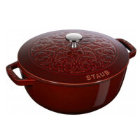 Staub - Cocotte / Bräter La Marmite Lilie-Dekor,...