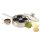 Demeyere Gourmet pan Ø 18 cm / 7.1, 4 inserts à Ø 6 cm / 2.4, 84619 / 40850-299