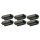 Staub 6 pcs. set Mini dish, rectangular, 15 x 11 cm, black, 40511-532 / 19511525