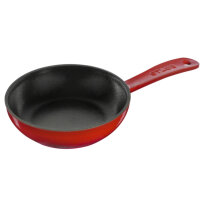 Staub - Bratpfanne, rund, Ø 16 cm, Kirschrot,...