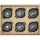 Staub - 6er Set La Cocotte rund Ø 10 cm, schwarz, 40511-530 / 19501025