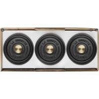 Staub 3 pcs. set La Cocotte round Ø 14 cm, black,...