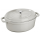 Staub - La Cocotte oval Ø 37 cm, White Truffel, 40501-447 / 11037107