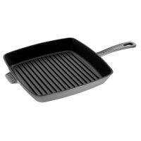 Staub - Cast Iron 12-inch Square Grill Pan, 30 x 30 cm,...