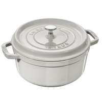 Staub La Cocotte rund Ø 28 cm, weisser...