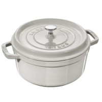 Staub - La Cocotte rund Ø 28 cm, weisser...