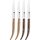 Zwilling steak knife set 4 pieces, mixed oak wood, 39164-000 / 1003042