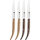 Zwilling steak knife set 4 pieces, mixed oak wood, 39164-000 / 1003042