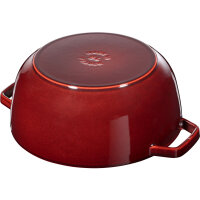 Staub - Cocotte / Bräter La Marmite mit Hahn-Dekor,...