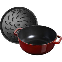 Staub - Cocotte / Bräter La Marmite mit Hahn-Dekor, Ø 24 cm, 40501-015 / 11752487