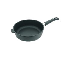 Gundel Gusspfanne hoch, fester Stiel, Ø 24 cm, 124-f