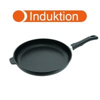 Gundel Guss-Flachpfanne, für Induktion, fester...