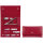 Zwilling Beauty - Maniküre Classic Inox Druckknopf-Etui, rot, 5-tlg., 97437-003