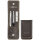 Zwilling Beauty - Manicure Twinox pocket case, brown, 3 pcs., 97371-007