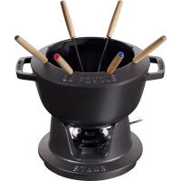 Staub - Fondue-Set, Ø 20 cm, black, 40511-972 /...