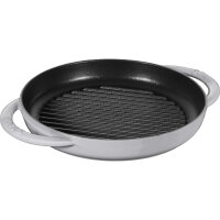 Staub - Grillpfanne, rund, Ø 22 cm, graphitgrau,...