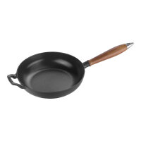 Staub - Vintage pan with wooden handle, Ø 24 cm,...