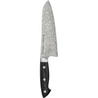 Bob Kramer Euro Stainless Damast Santokumesser, 180 mm,...