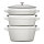 Staub - cookware set, 3-piece, round, white truffle, 40508-388