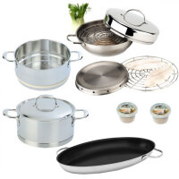 Demeyere Atlantis - Fischgourmet-Set - 6-teilig, SETATL2