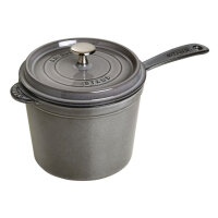 Staub - Sauce pot Ø 18 cm / 7.1 in, graphite grey,...