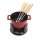 Staub Fondue set mini, Ø 10 cm, cherry red, 40509-900 / 1400406
