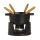 Staub Fondue set mini, Ø 10 cm, black, 40509-587 / 1400423