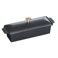 Staub - Pate dish, rectangular, black, 40509-575 / 1313025